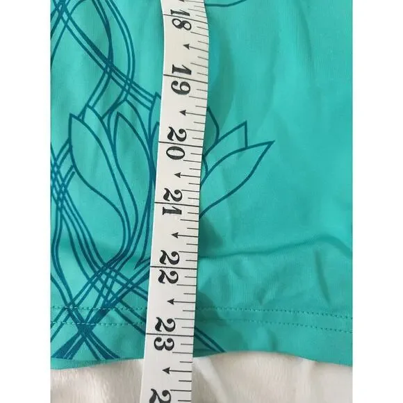 REI Co-Op Athletic Tank sz L Floral camping hiking  granola girl gorpcore - Picture 5 of 7